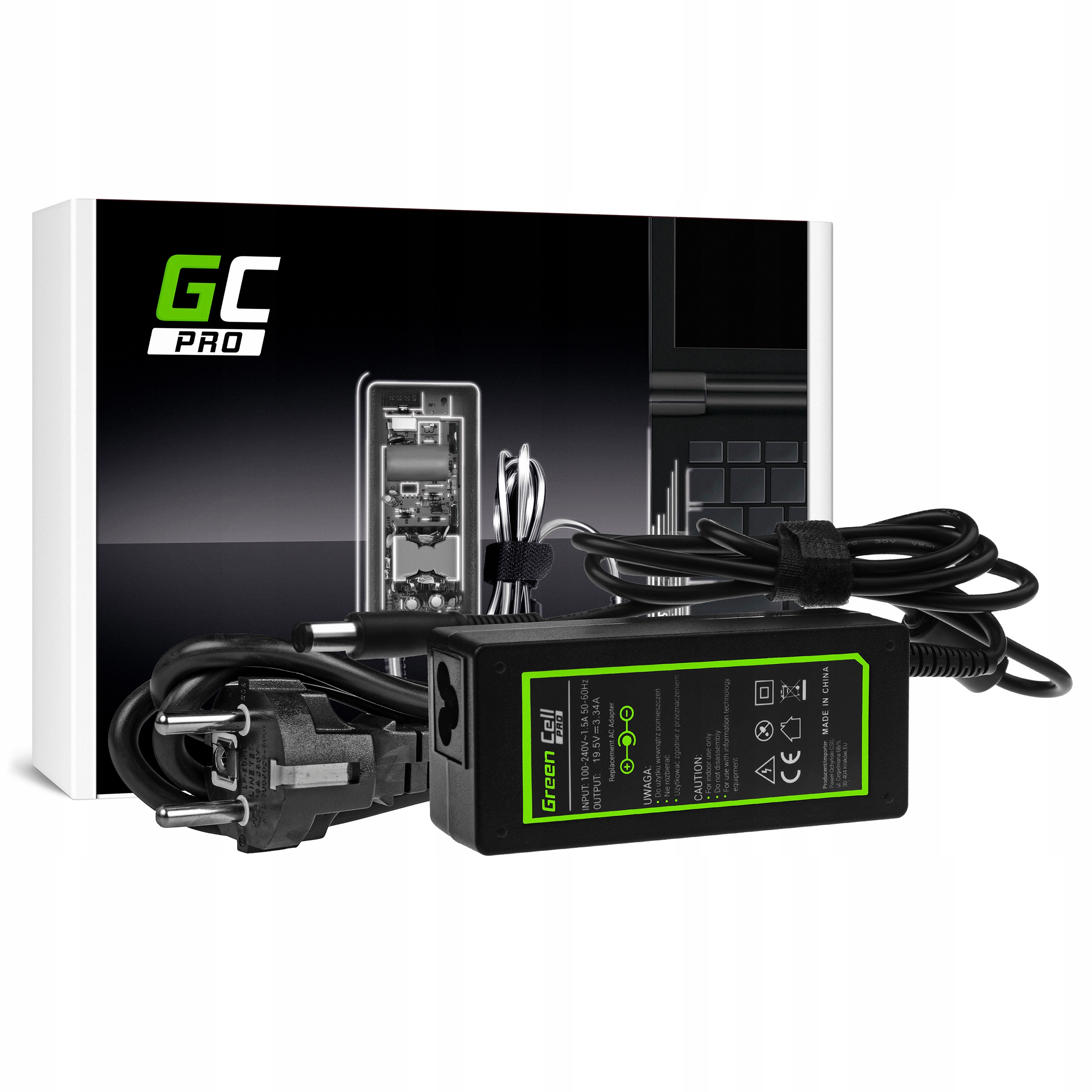 Napájací adaptér Green Cell 65W pre Dell